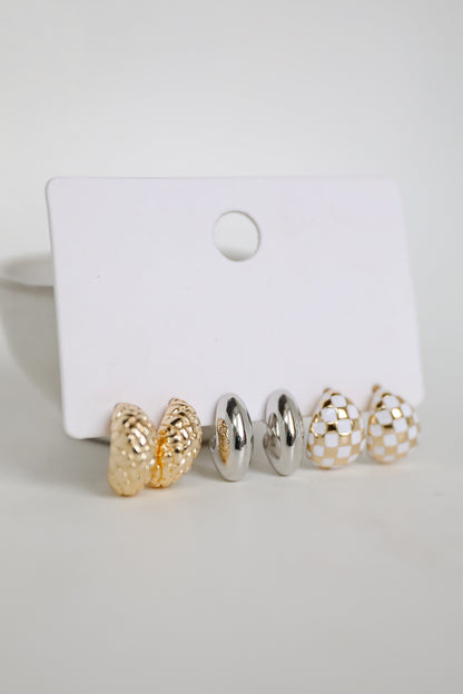 Rosie Multi Hoop Earring Set
