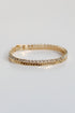Gabriella Gold Rhinestone Chain Bracelet