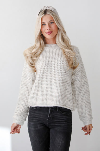 Unmatched Comfort Grey Sweater