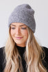 grey knit Beanie