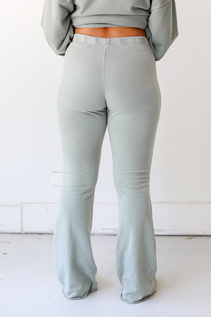 sage Lounge Pants back view