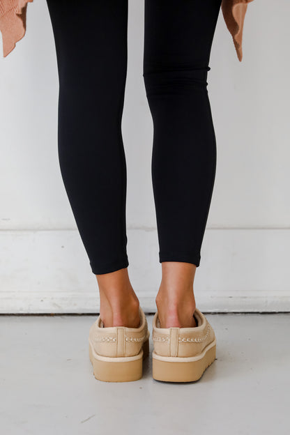 Staying In Platform Slippers