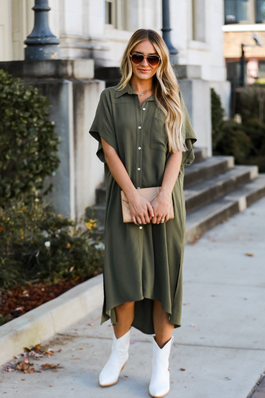 green dresses