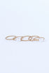 Gold Pearl Ring Set flat lay