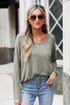 olive Pocket Tee
