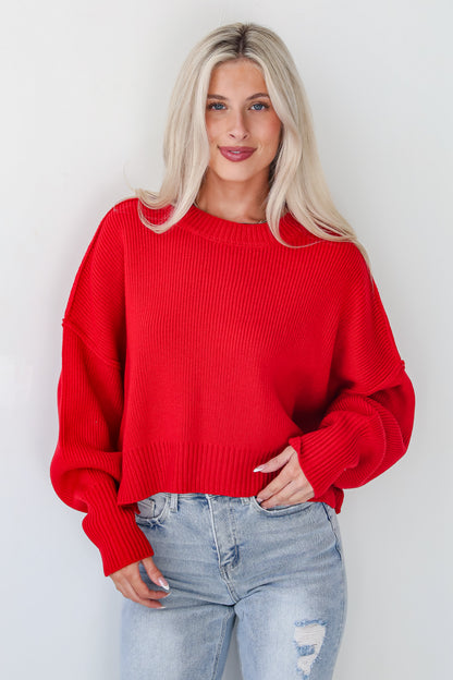 Warm Bliss Cropped Sweater