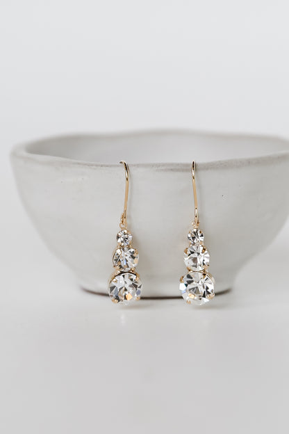 sparkly earrings