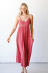 red Maxi Dress