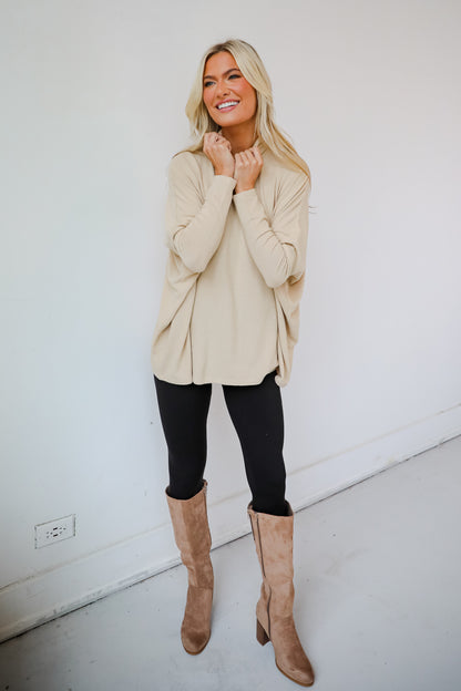 Avery Oversized Knit Top