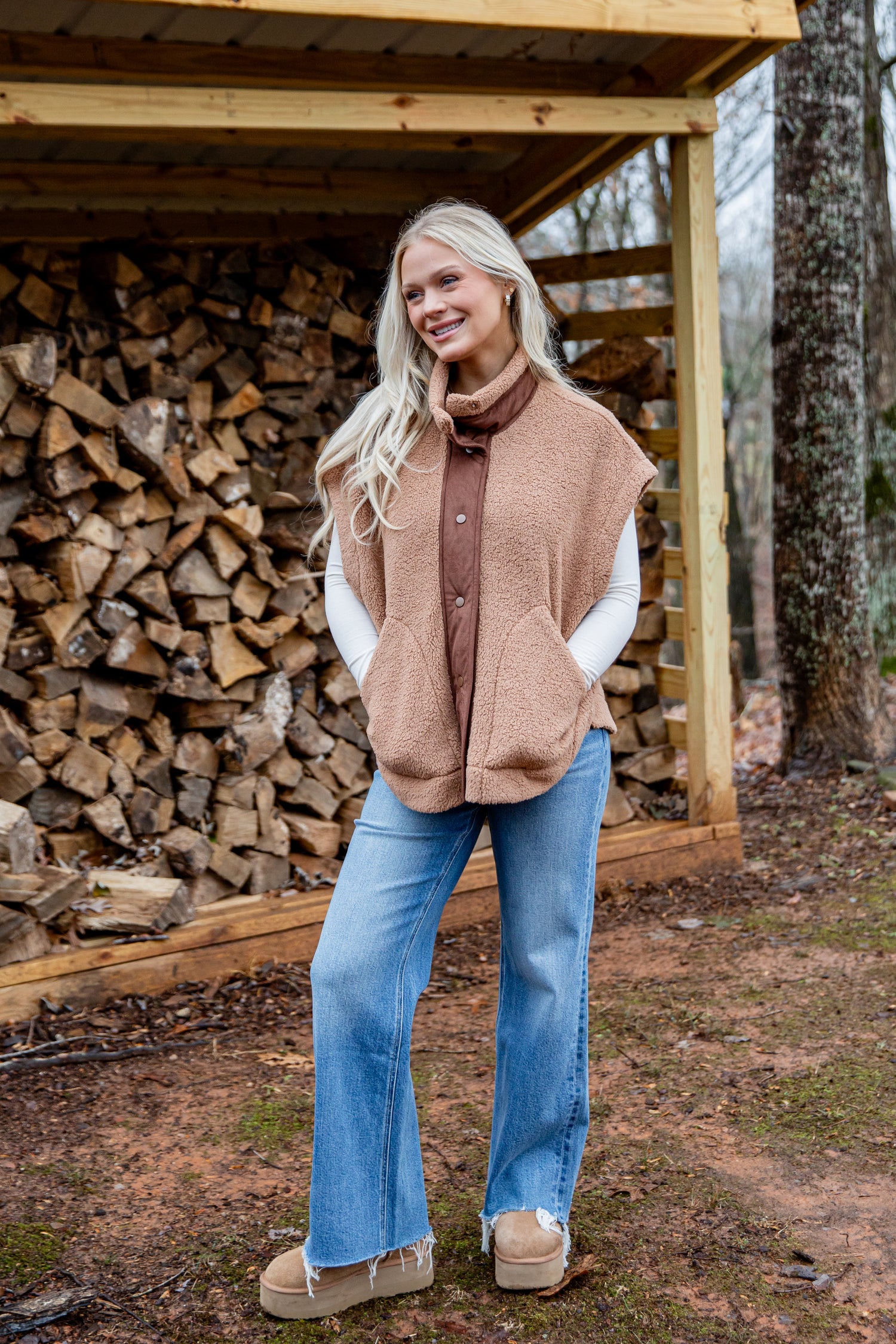 FINAL SALE - Sandridge Sherpa Vest