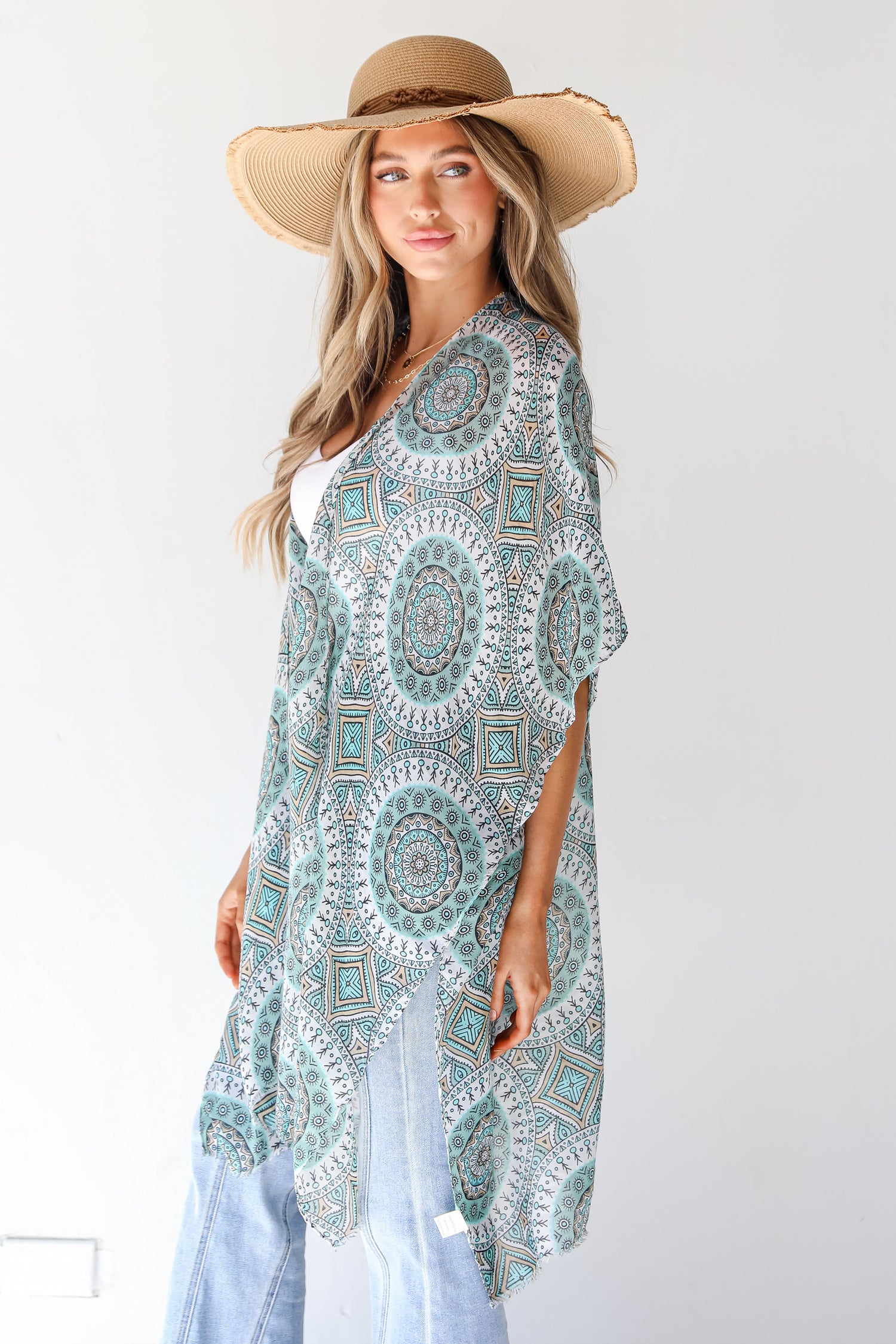 Kimono side view
