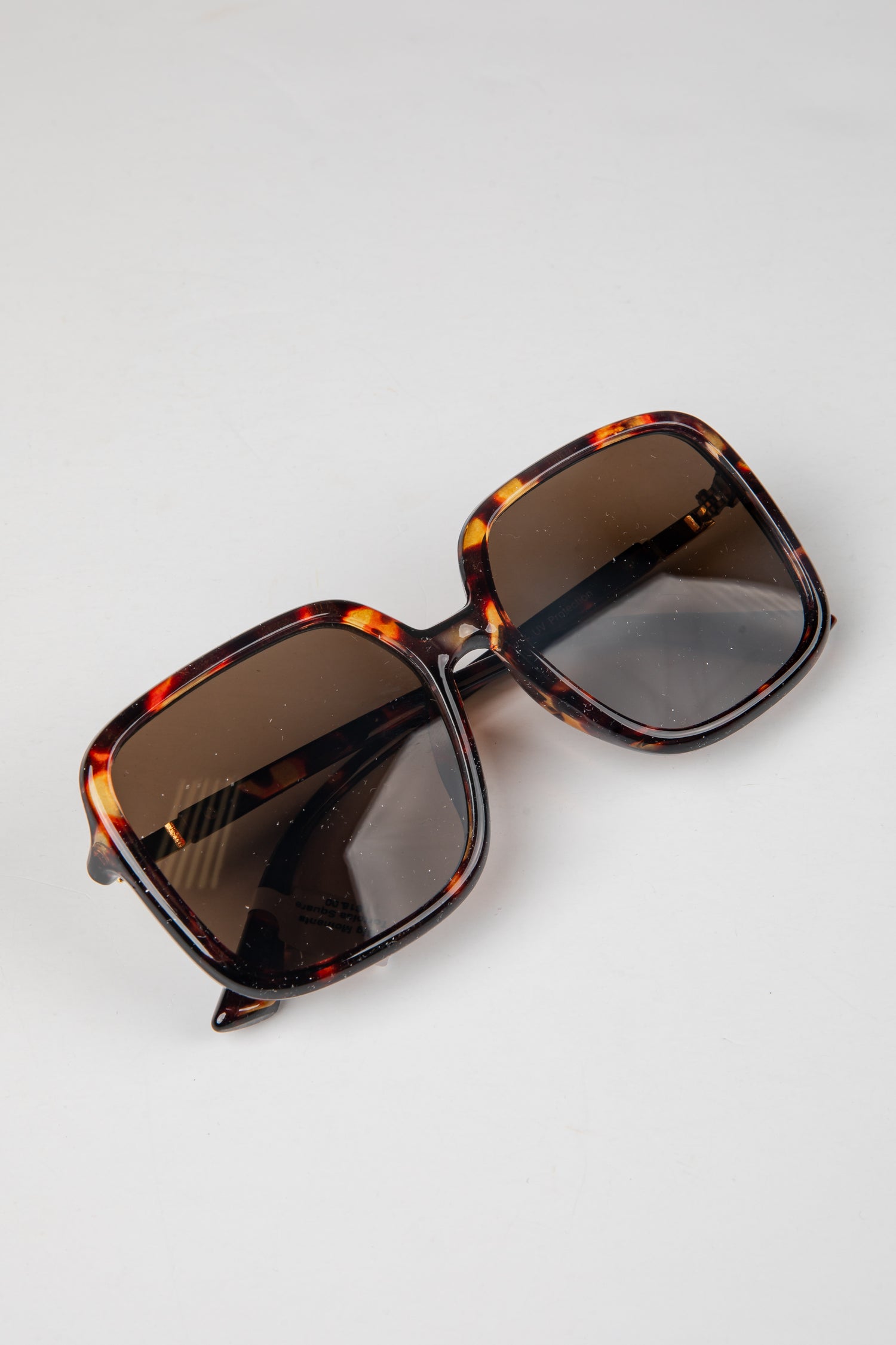 Big Moments Tortoise Square Sunglasses