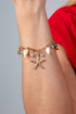 Jenny Coastal Gold Charm Bracelet