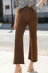 brown Wide Leg Jeans