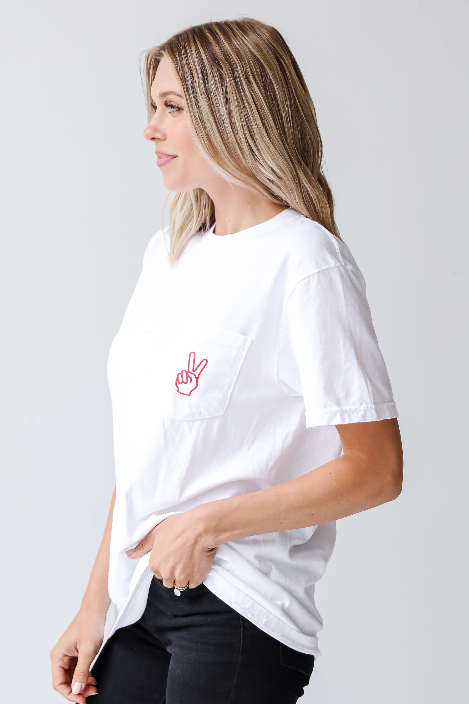 There Is No Place Like Athens Georgia Pocket Tee side view