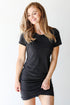 Ruched Mini Dress