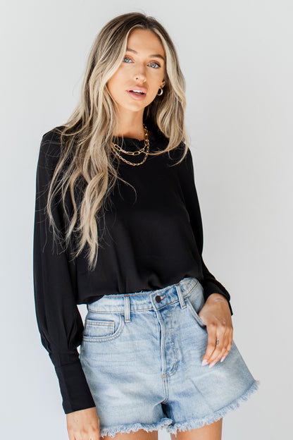 Ruffle Blouse front view