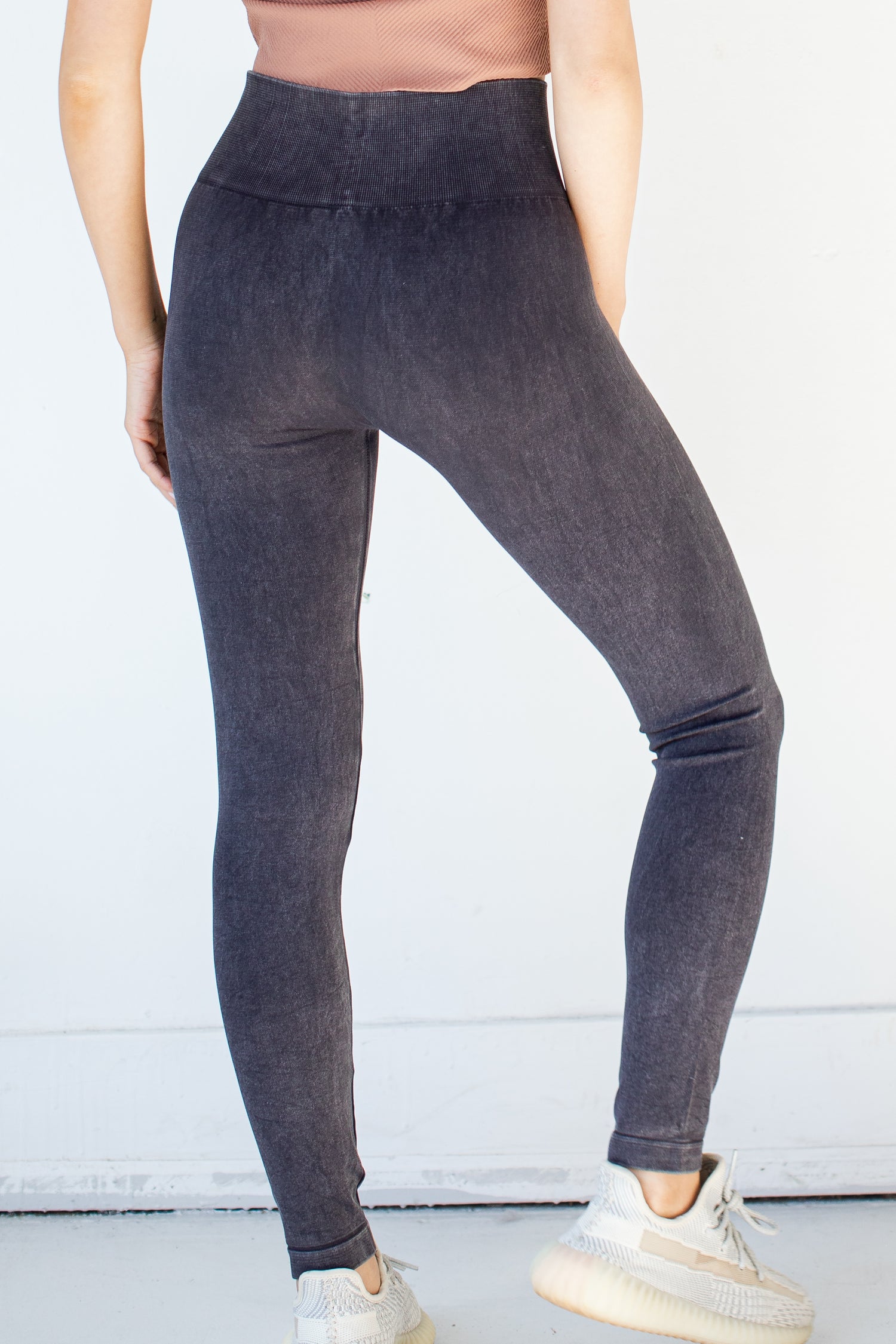 Seamless Leggings back view