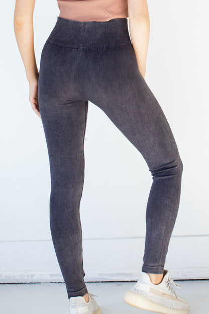 Seamless Leggings back view