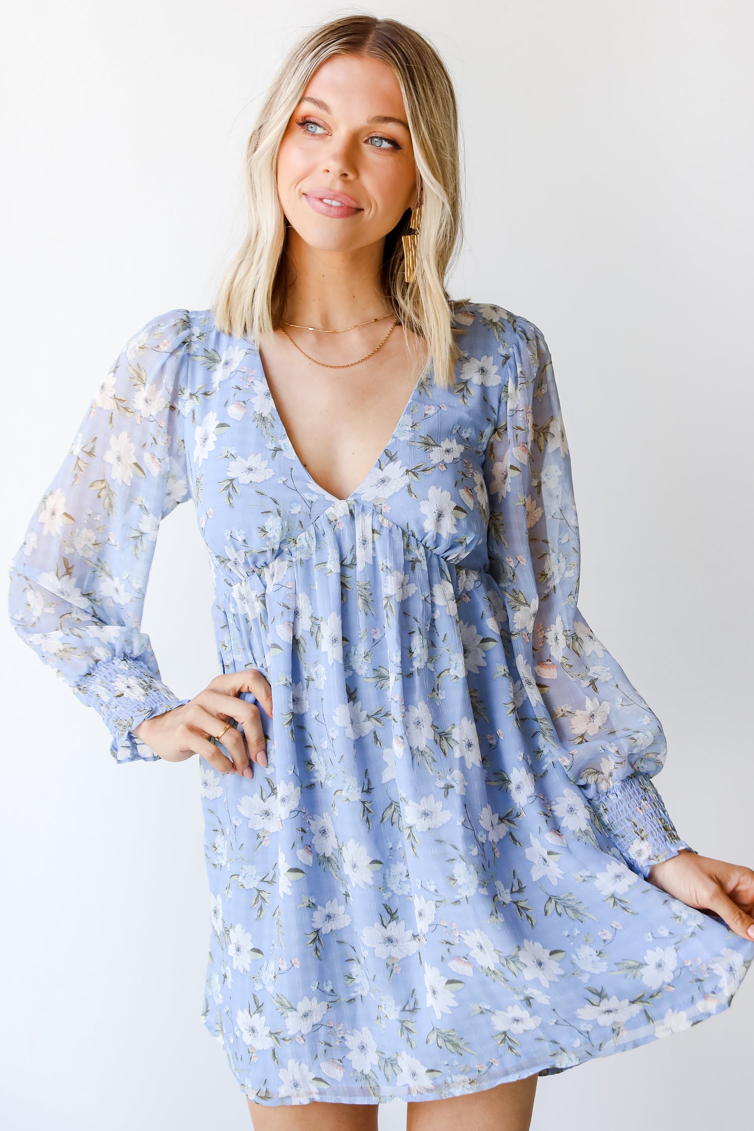 Floral Mini Dress