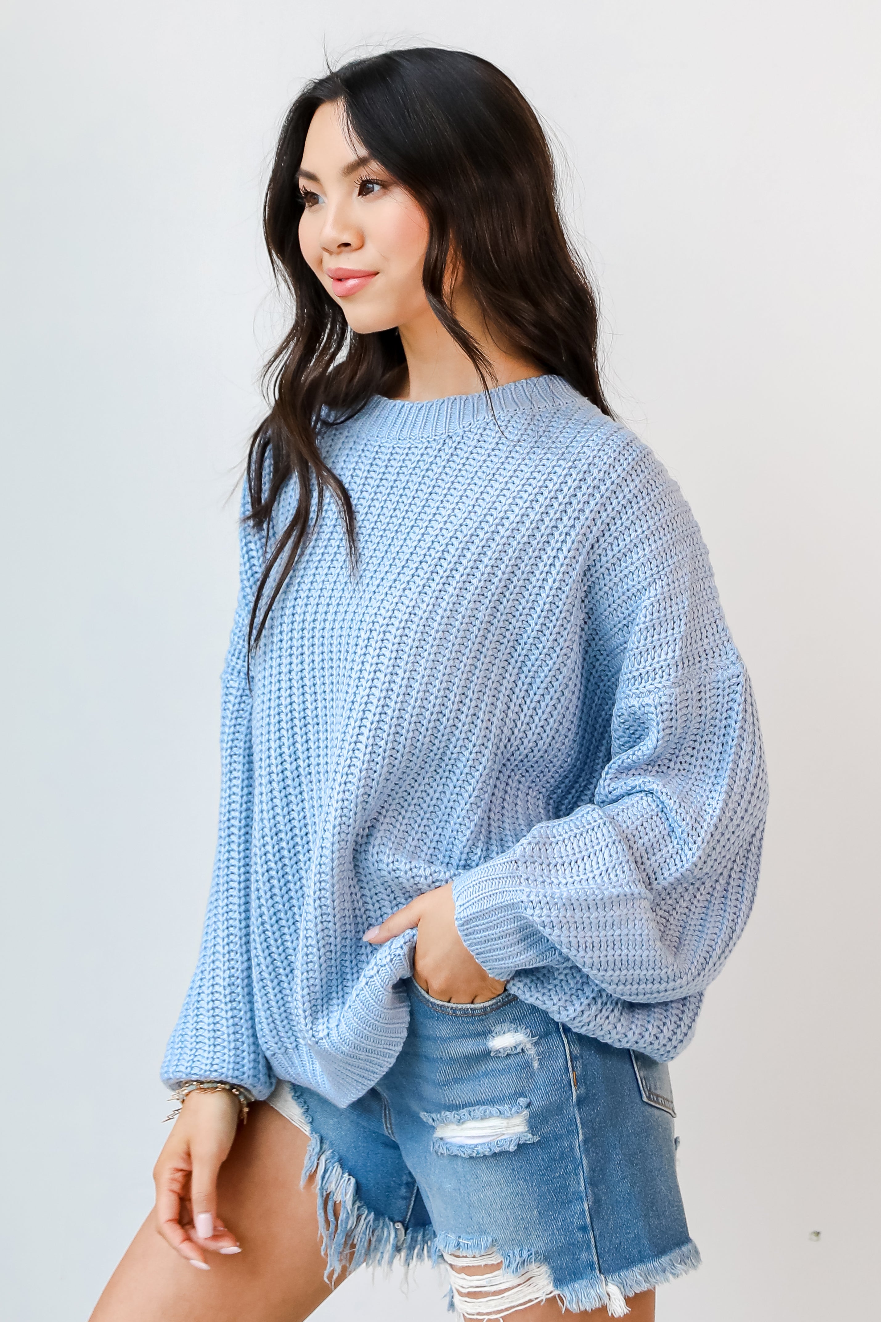 Sweater side view