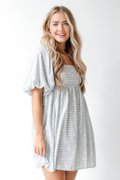 daisy dress on model