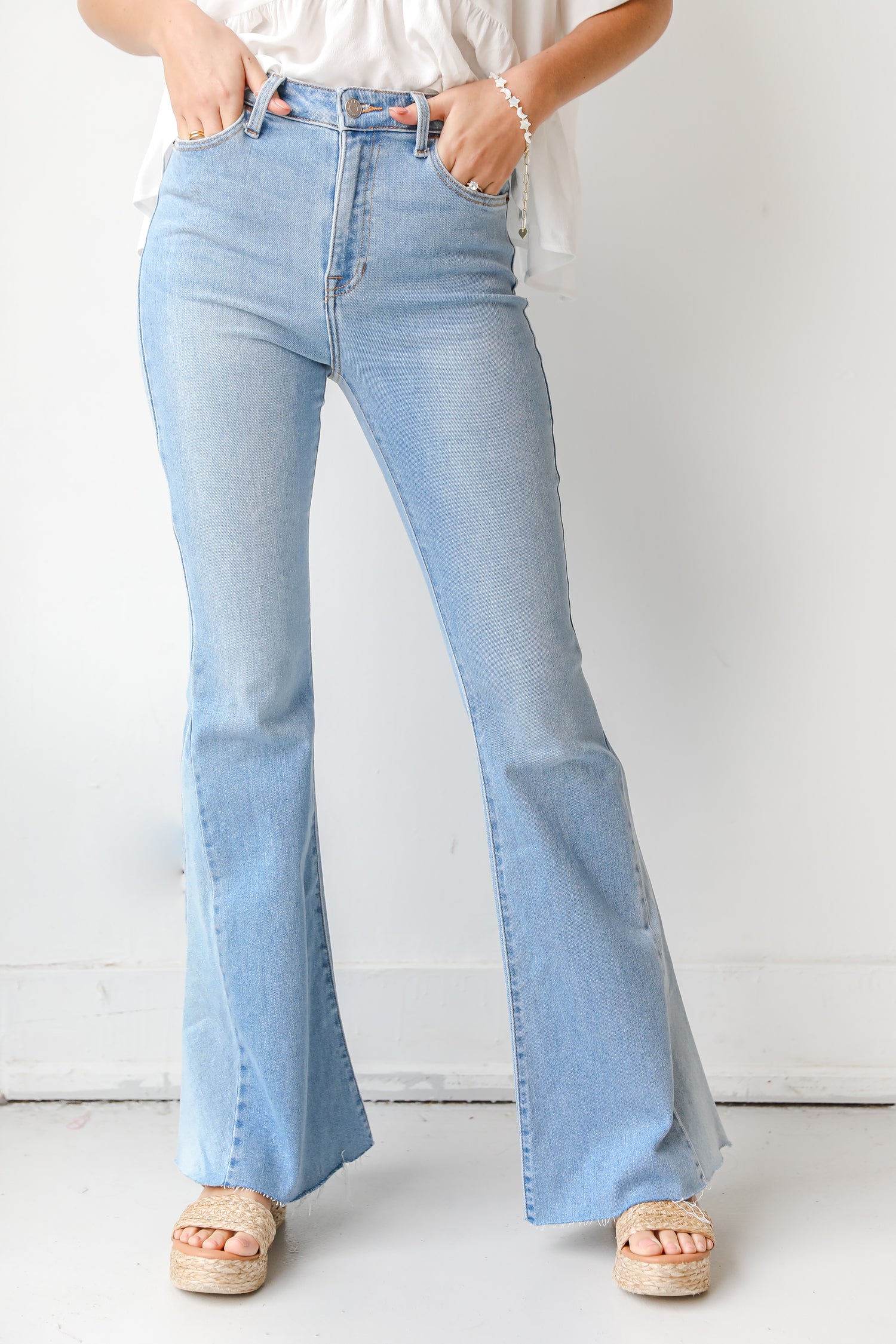 High-Rise Flare Jeans