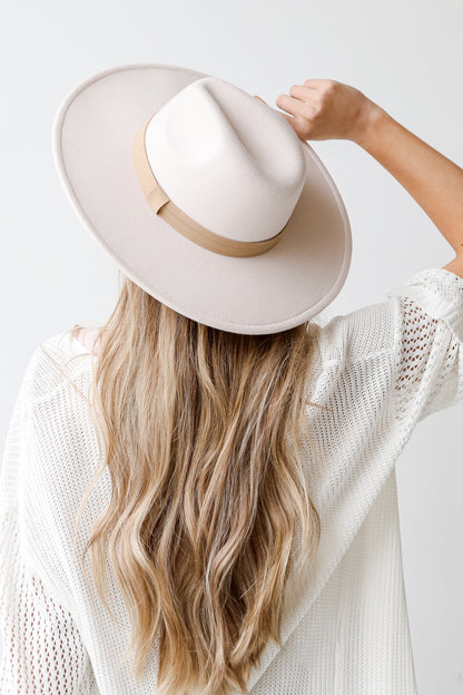 Wide Brim Fedora Hat
