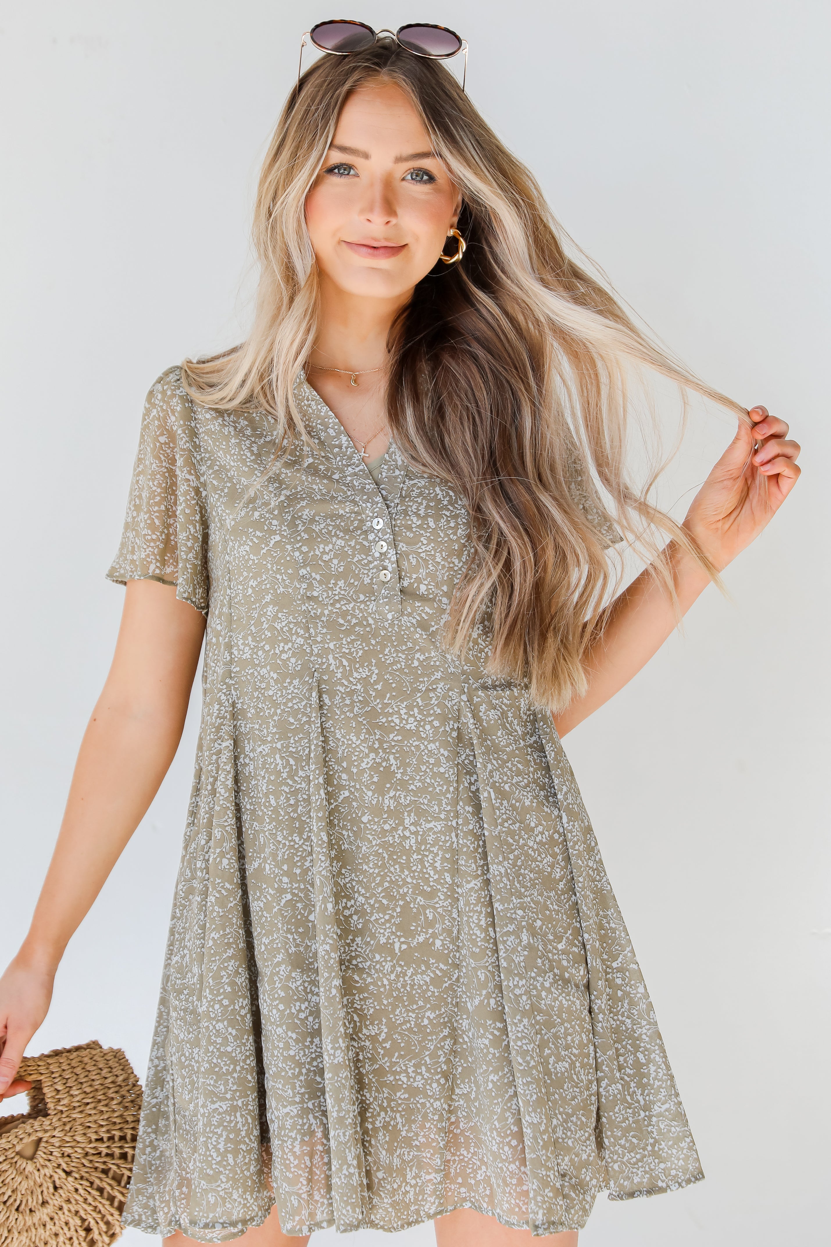 Mini Dress on model