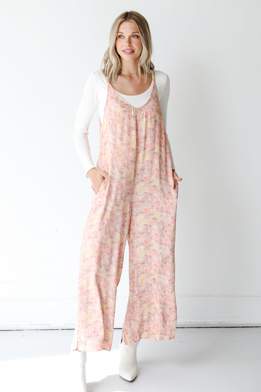 Floral Jumpsuit