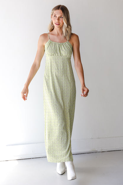 Floral Maxi Dress front view