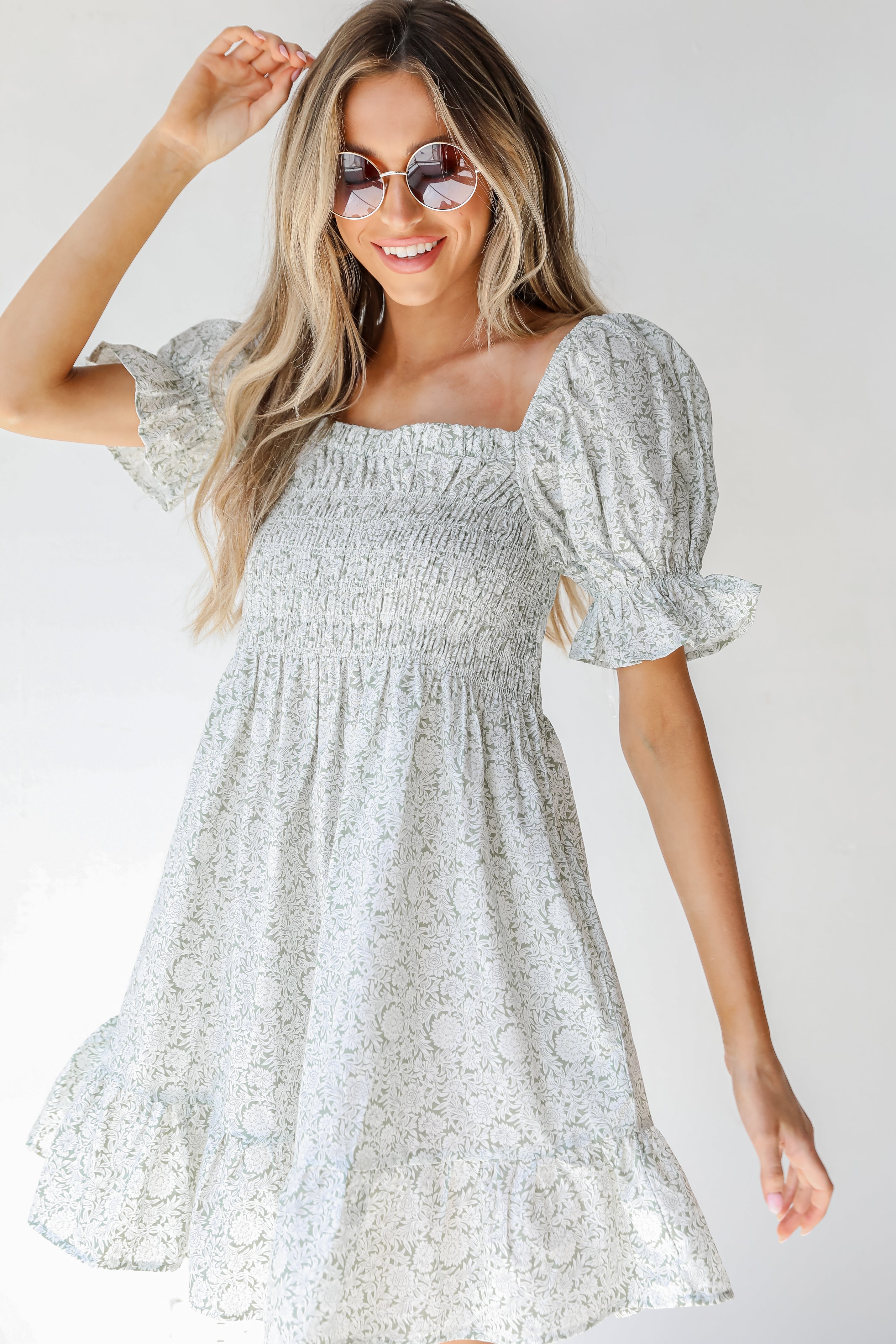 Floral Mini Dress