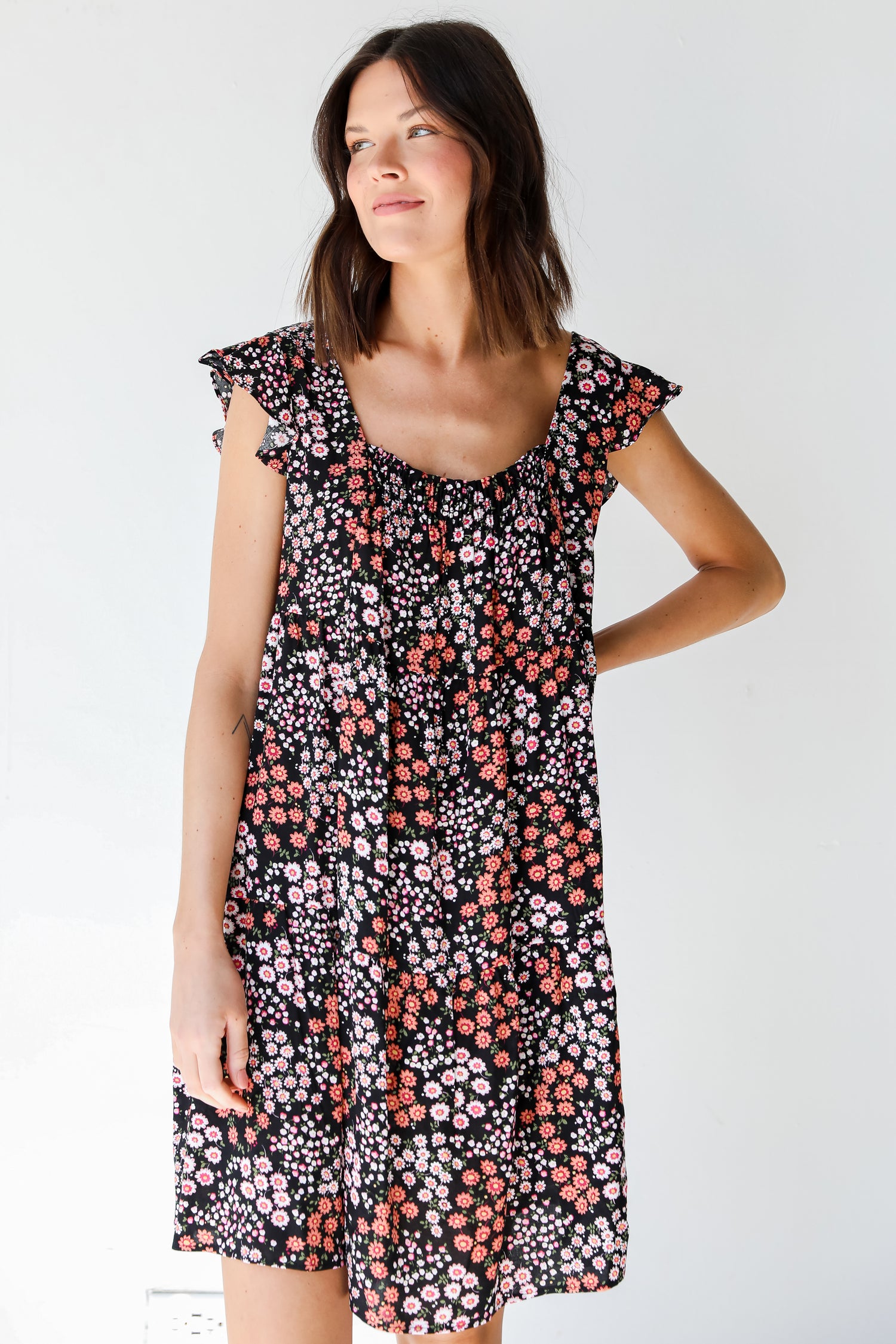 Floral Mini Dress