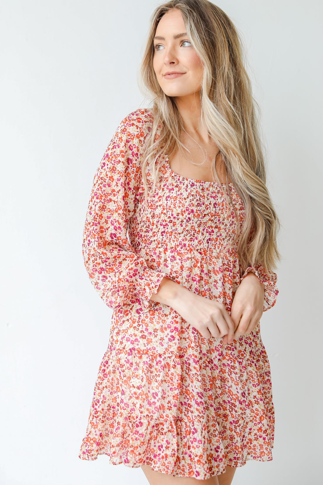 Floral Mini Dress