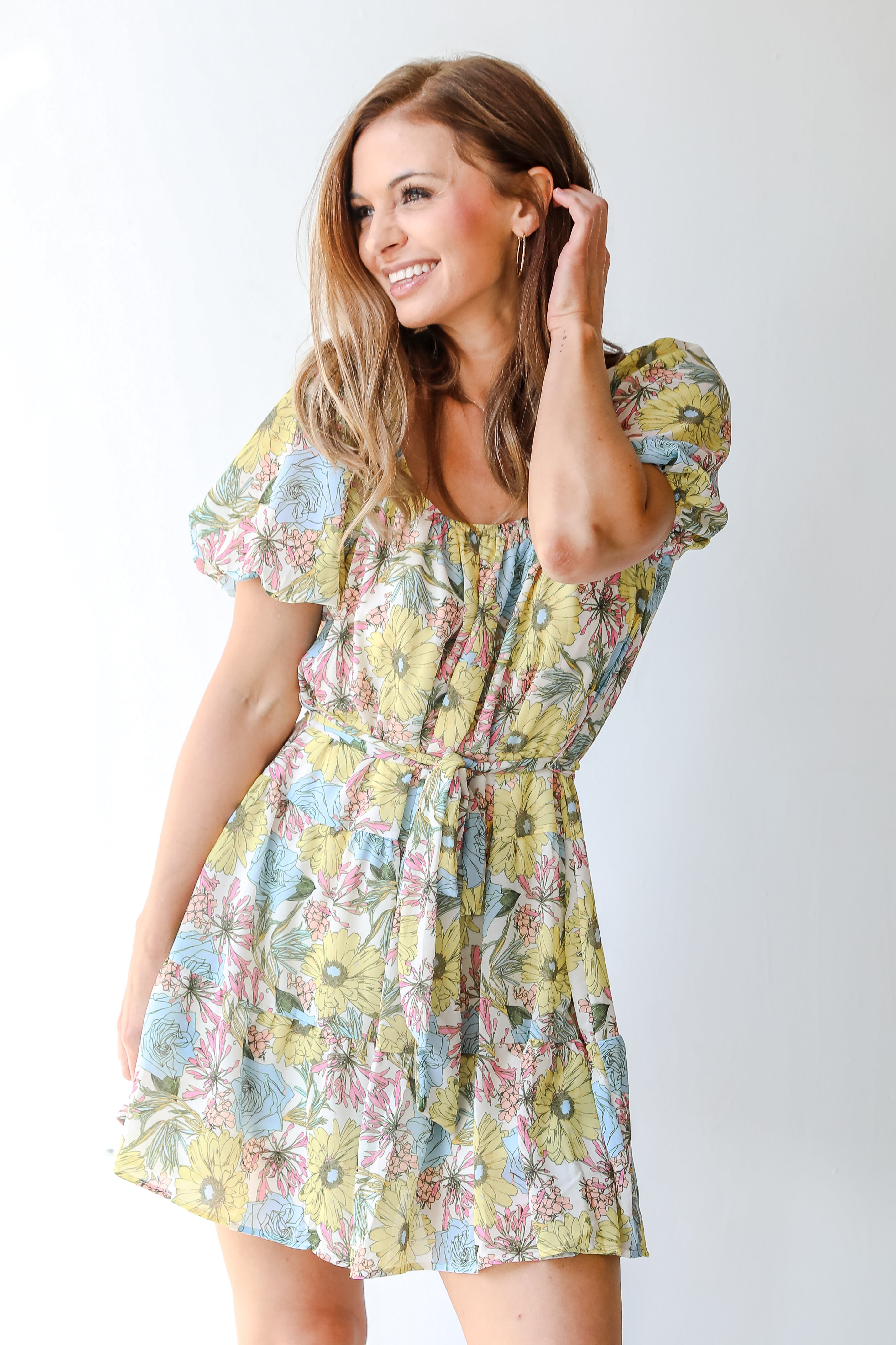 Floral Mini Dress