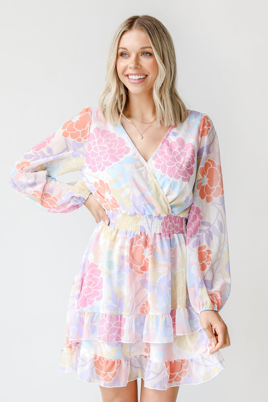 Floral Mini Dress