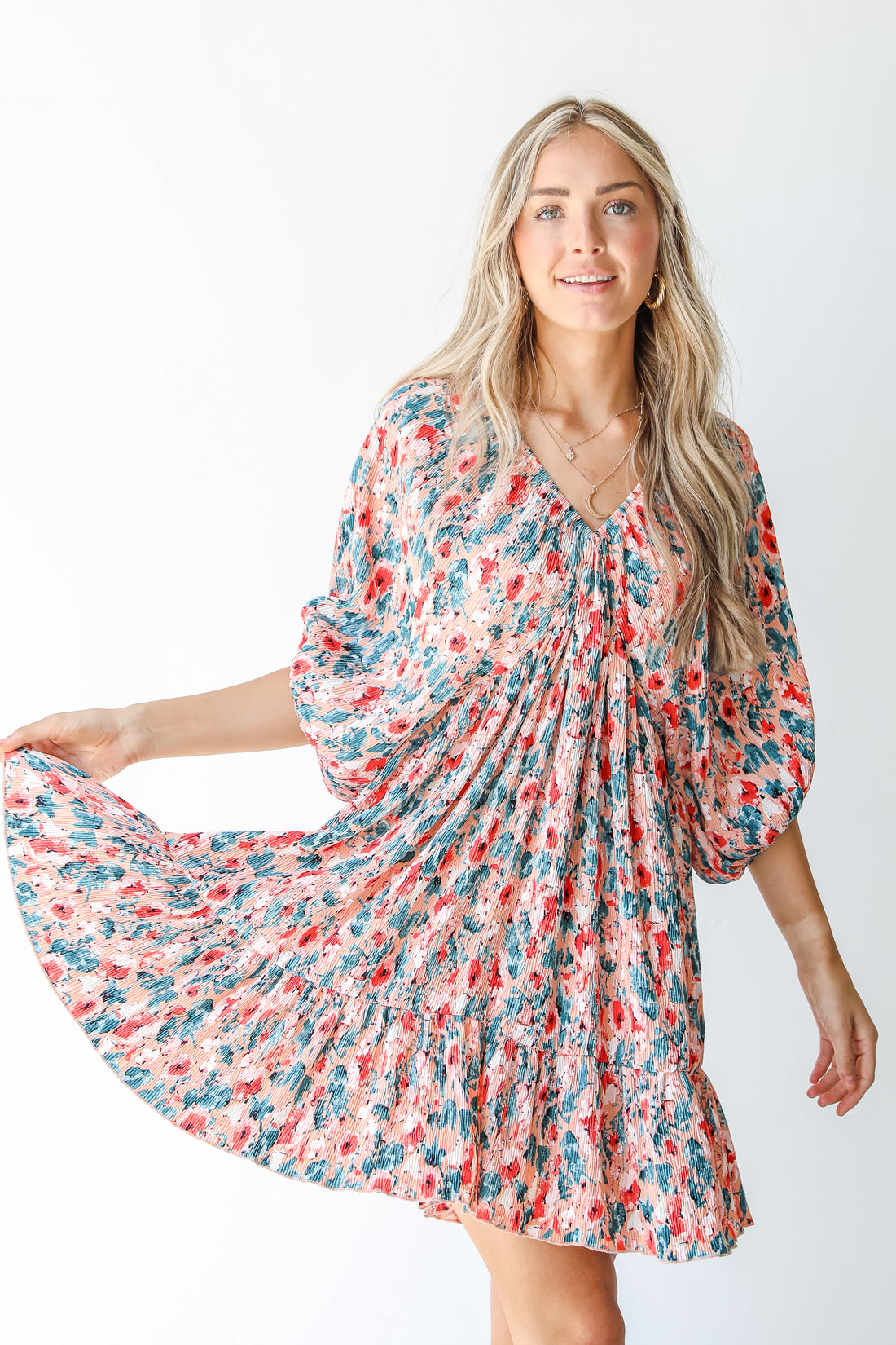 Yours Evermore Floral Mini Dress