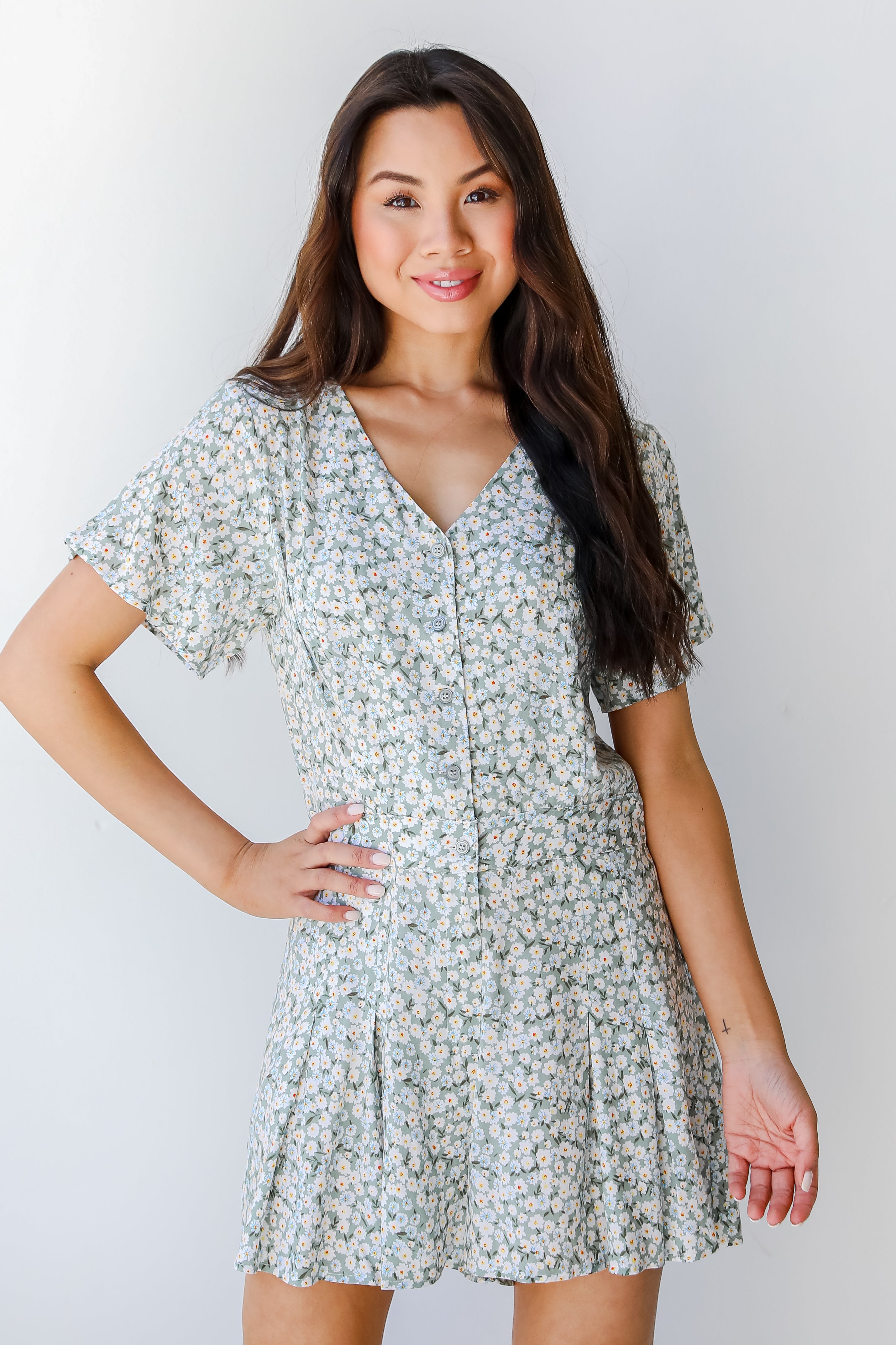 Floral Romper