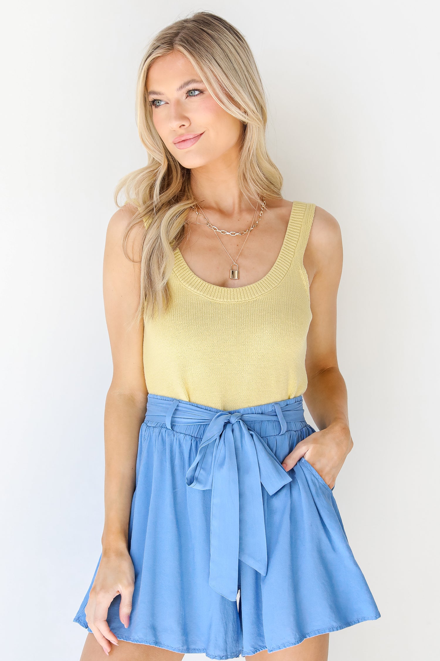 Shorts in denim