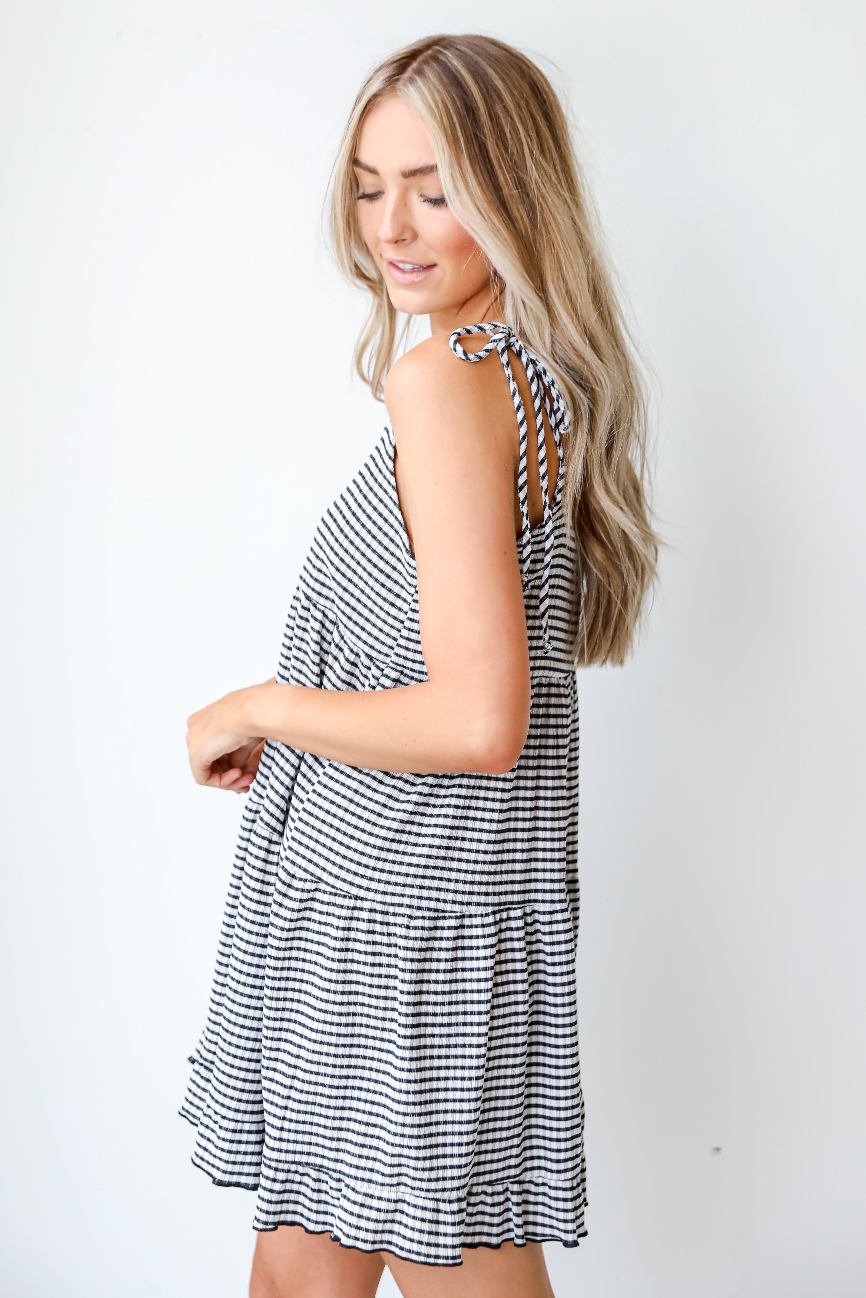 Gingham Mini Dress side view