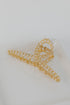 Gold Chainlink Claw Hair Clip from dress up