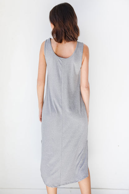 Midi Dress back view