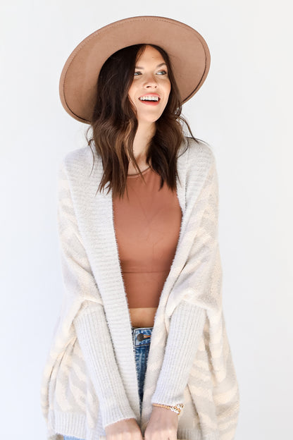 Sweater Cardigan front view