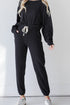 Joggers in black