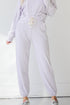 Joggers in lilac front view