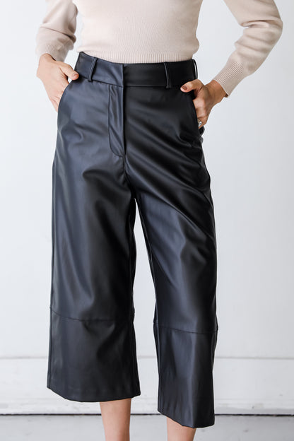 black Leather Pants