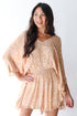 Leopard Romper