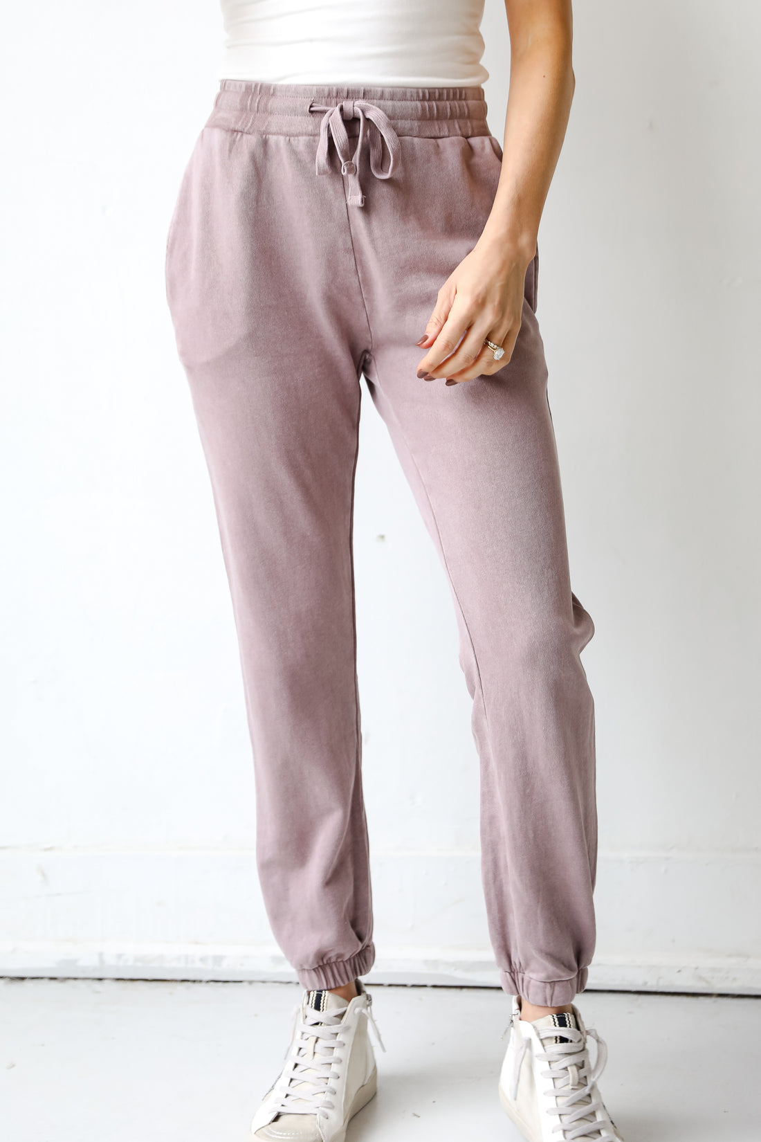 purple Joggers