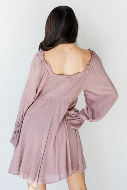 Babydoll Dress back view