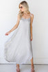 Jersey Knit Maxi Dress in heather grey